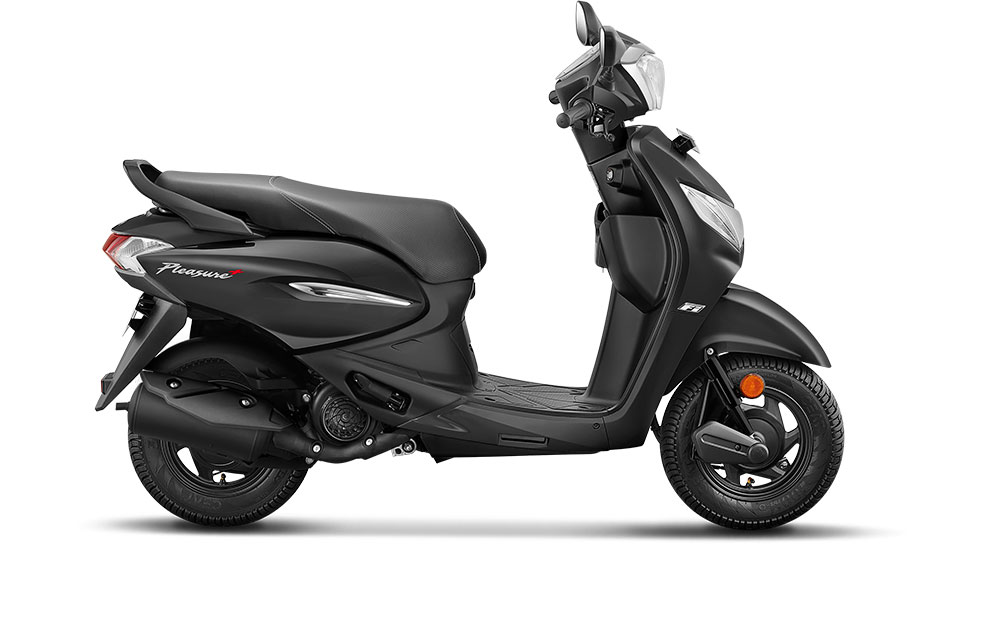 2022 Hero Pleasure Black Color (Midnight Black)