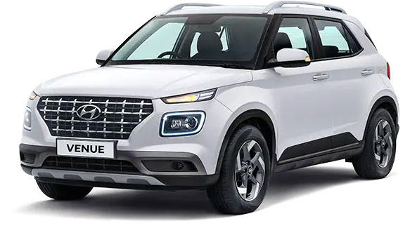 2022 Hyundai Venue White Color (Polar White)