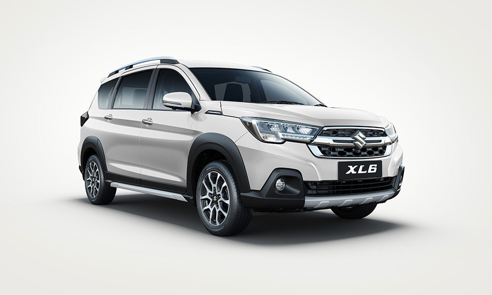2022 Maruti XL6 White Color (Arctic White)