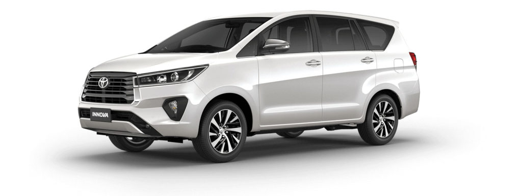2022 Toyota Innova Crysta White Pearl Color ( White Pearl Crystal Shine)
