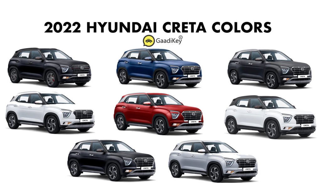 2022 Hyundai Creta Colors All Colors - Hyundai Creta 2022 Model colors