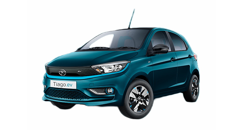 2022 Tata Tiago EV Blue Color (Teal Blue) Tiago Electric Teal Blue Color