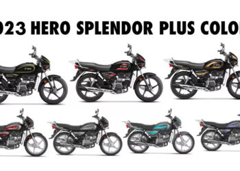 New Splendor 2023 Colors - Hero Splendor 2023 model color options - All details