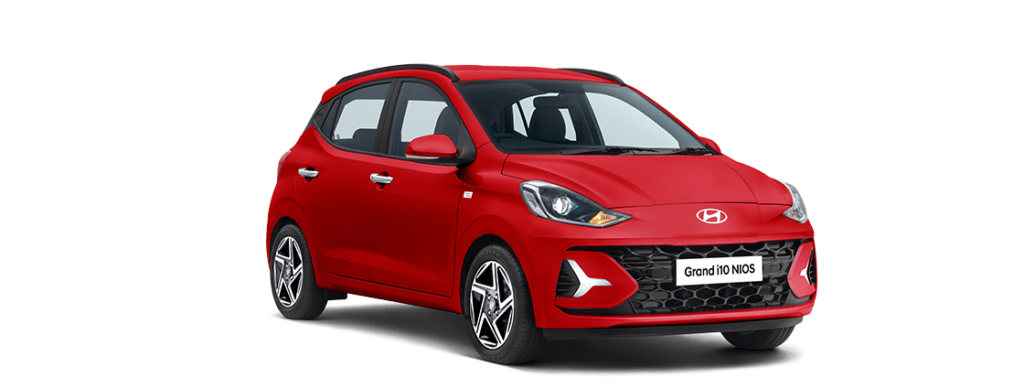 2023 Hyundai Grand i10 NIOS Red Color  (Fiery Red) - New 2023 Grand i10 NIOS Fiery Red Color option