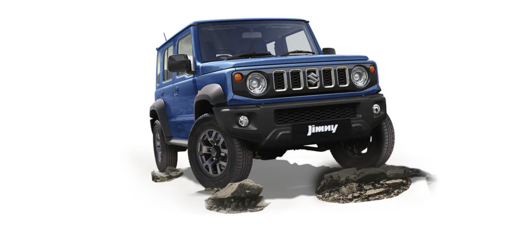 2023 Maruti Jimny Blue Color (NEXA Blue)