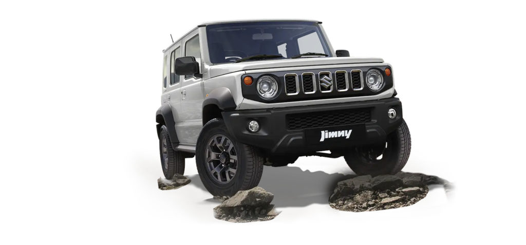 2023 Maruti Jimny White Color (Pearl Arctic White)