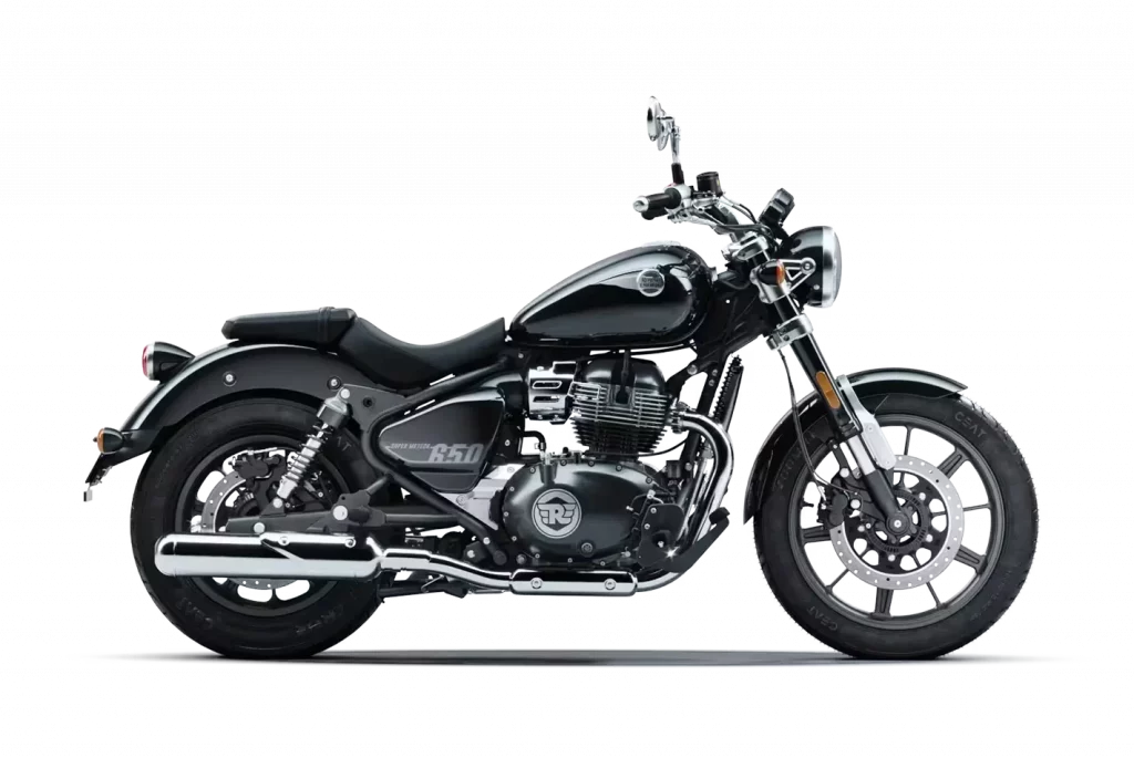 2023 Royal Enfield Super Meteor Black Color (Astral Black)