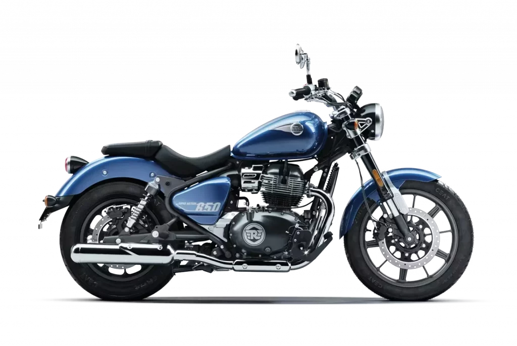 2023 Royal Enfield Super Meteor Blue Color (Astral Blue)