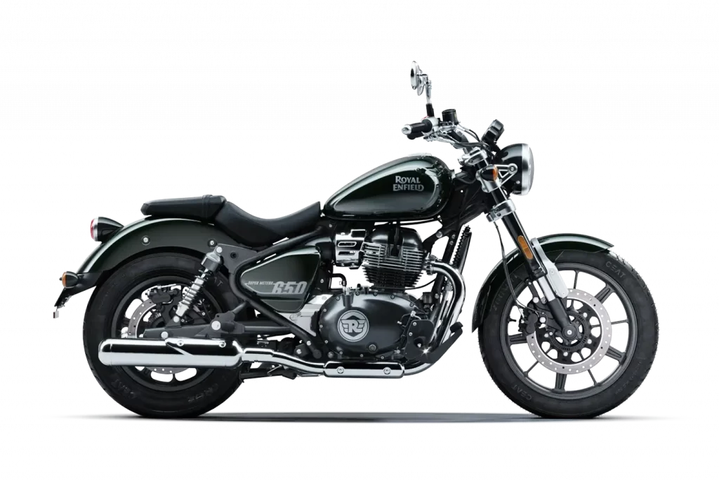 2023 Royal Enfield Super Meteor Green Color (Astral Green)