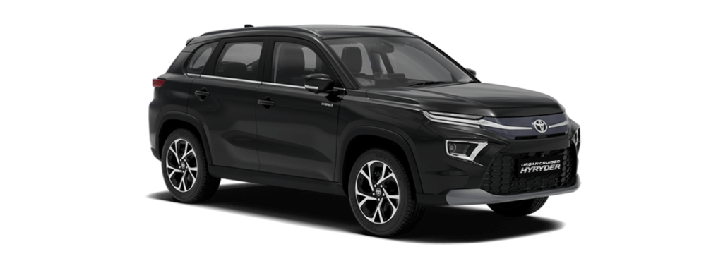 2023 Toyota Hyryder Black Color ( Midnight Black) - 2023 Hyryder Black Color