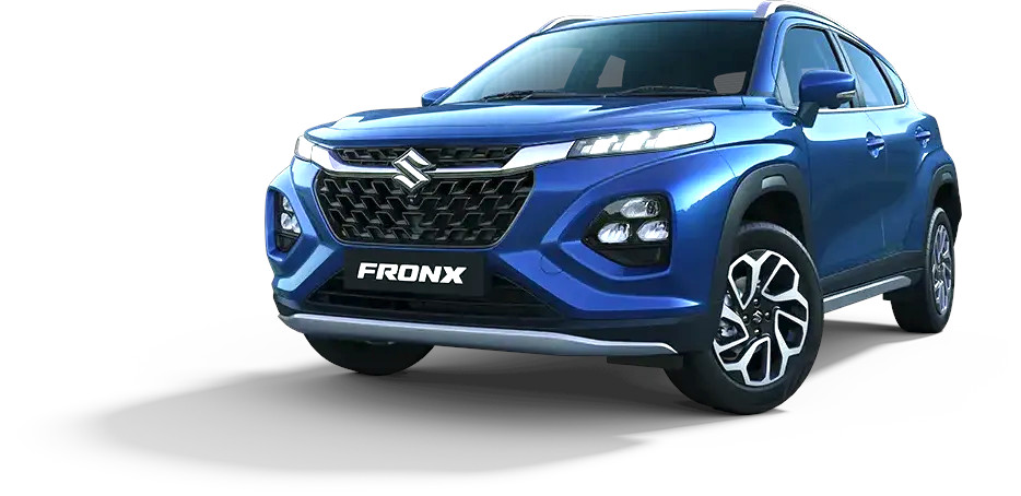 Maruti FRONX Blue Color ( NEXA Blue Celestial) 2023