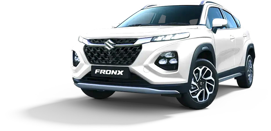 Maruti FRONX White Color ( Arctic White) 2023
