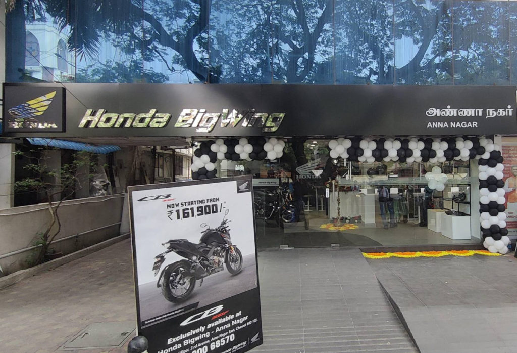 Honda BigWing at Anna Nagar (Tamil Nadu).