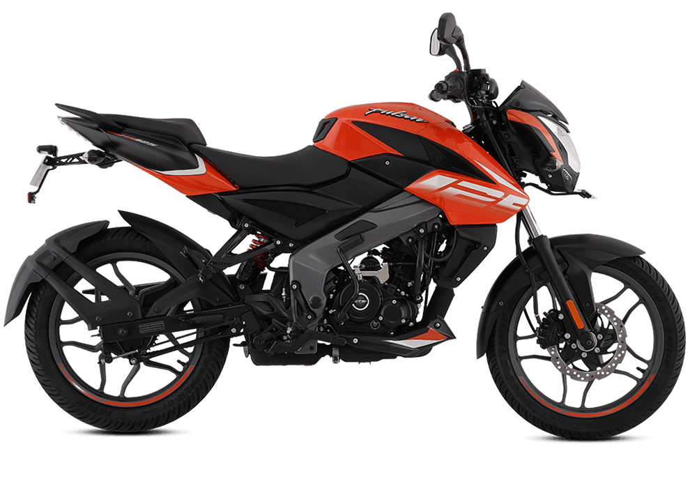 2023 Pulsar NS125 Orange Color (Fiery Orange) - All New Bajaj Pulsar NS125 2023 model Orange color option