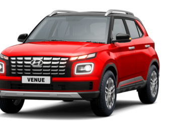 2023 Hyundai Venue Red Dual tone Color (Fiery Red Dual tone) New 2023 Venue Red and Black Dual tone color