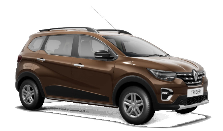 2024 Renault Triber Brown Color (Cedar Brown)   2024 Triber Brown Black Dual tone