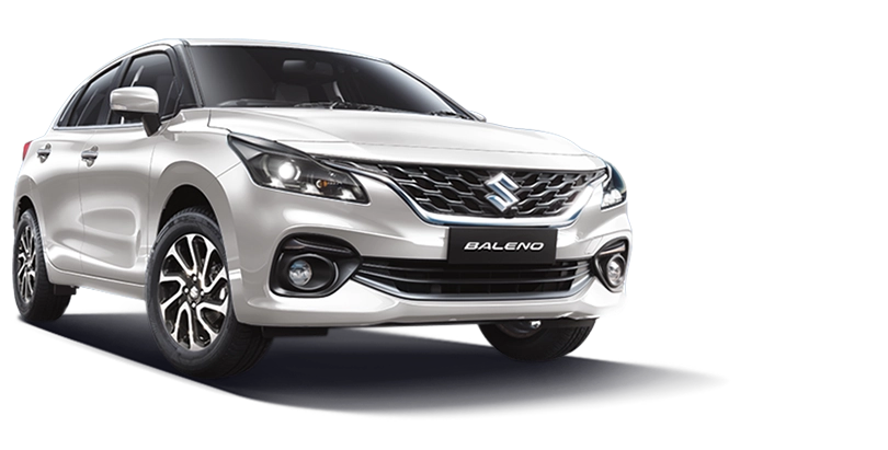 The all new 2023 Maruti Baleno White Color, New Baleno 2023 Arctic White color option,