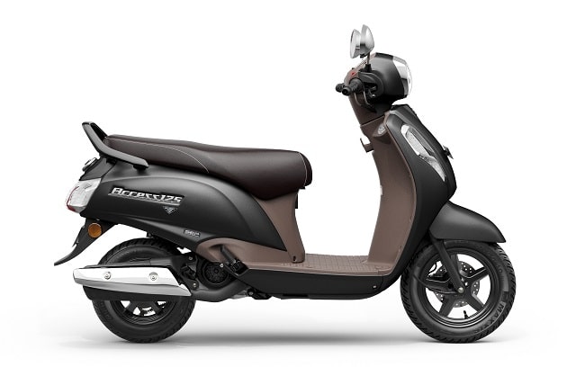 2023 Suzuki Access 125 Black Color Option (Metallic Matte Black) 2023 Access 125 Black Color