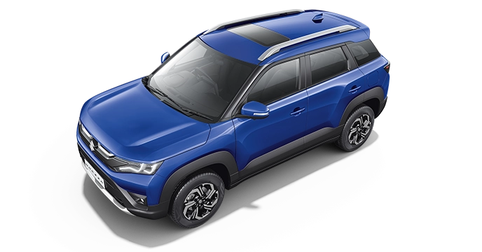 2023 Maruti Brezza Blue Color (Exuberant Blue) 2023 Blue Color