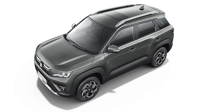 2023 Maruti Brezza Grey Color (Magma Grey) - 2023 Brezza Grey Color option