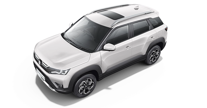 2023 Maruti Brezza White Color (Pearl Arctic White) - 2023 Brezza White Color