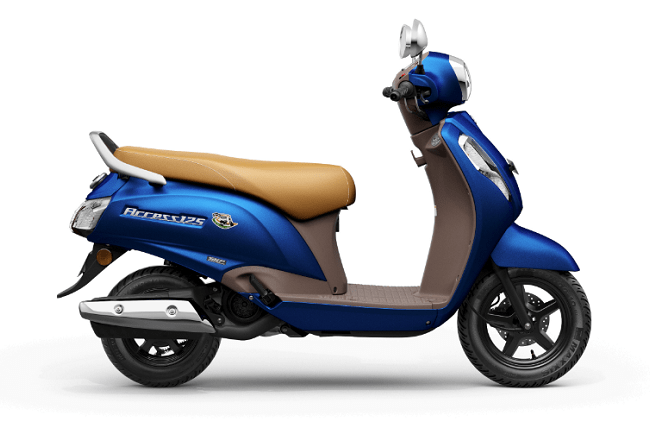 2023 Suzuki Access 125 Greenish Blue Color SPECIAL EDITION Option (Metallic Dark Greenish Blue) 2023 Access 125 Blue Color