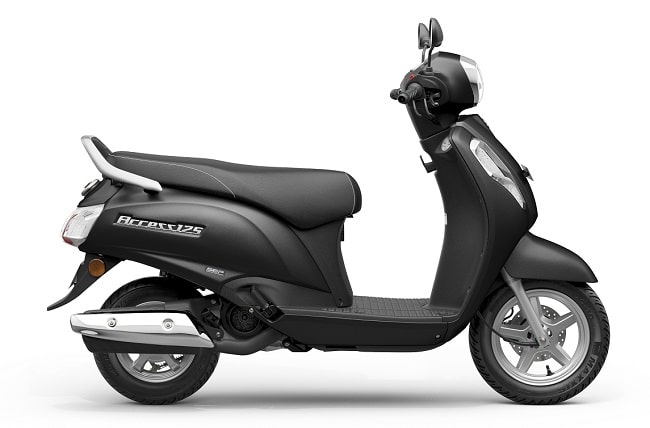 2023 Suzuki Access 125 Black Color Option (Metallic Matte Black) 2023 Access 125 Black Color Standard Variant