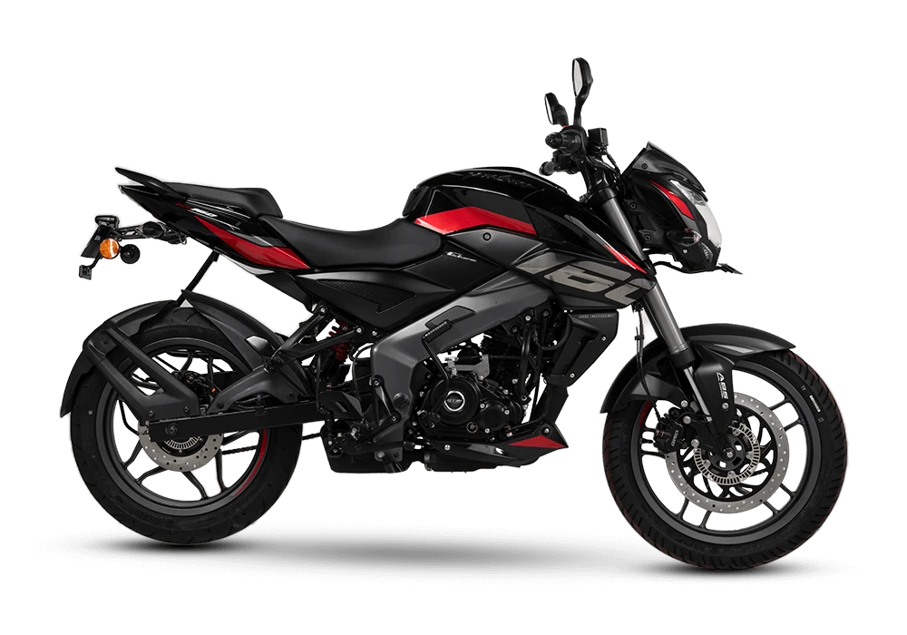 2023 Bajaj Pulsar NS160 Black Color (Glossy Ebony Black)
