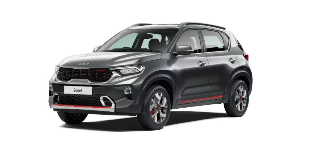 2023 Kia Sonet Grey Color ( Gravity Grey)   