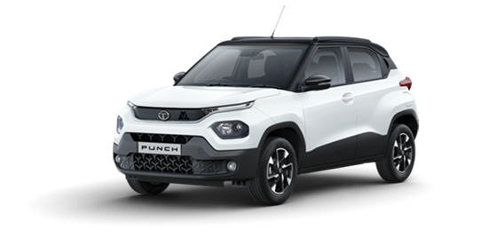 2023 Tata Punch White Color (Orcus White)