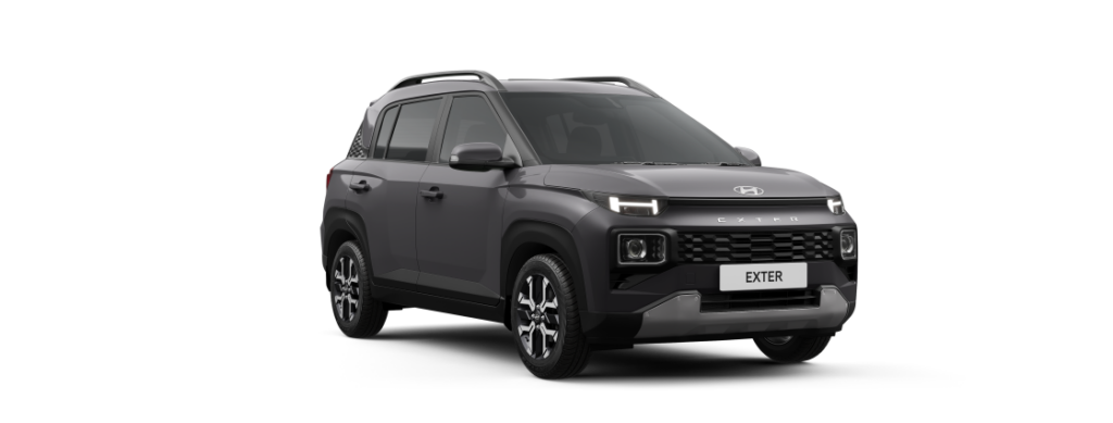 2023 Hyundai Exter Grey Color ( Titan Grey )