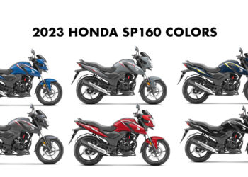 All New 2023 Honda SP160 Colors All Colors