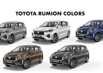 2023 Toyota Rumion Colors All Colors
