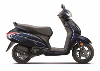 Honda Activa Limited Edition Pearl Siren Blue