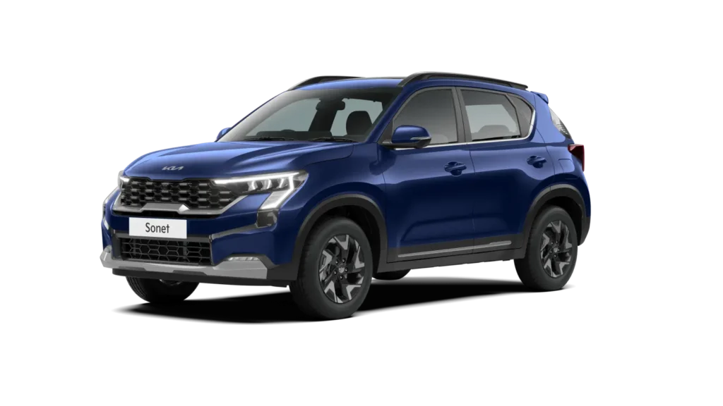 2024 Kia Sonet  Blue Color (Imperial Blue)
