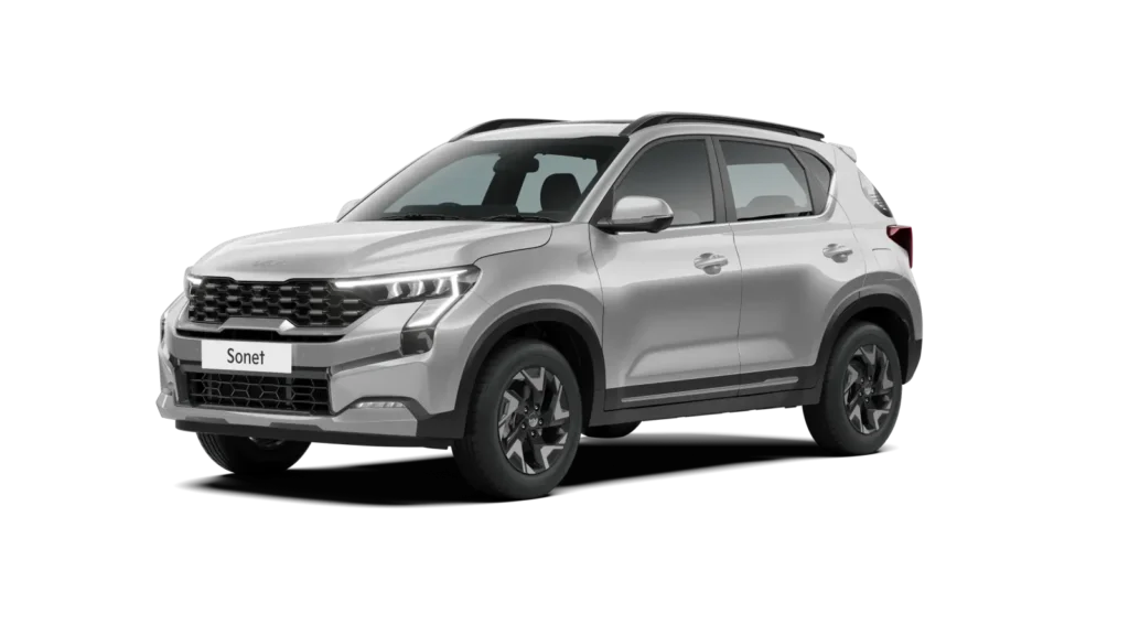 2024 Kia Sonet Silver Color (Sparkling Silver)