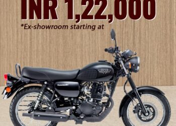 Kawasaki W175 2023 model variant