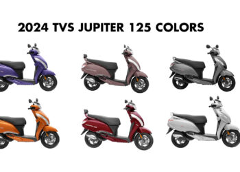 All New 2024 TVS Jupiter 125 Colors - Photos and details 2024 Jupiter