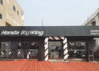 Honda BigWing Showroom in Darbhanga, Bihar