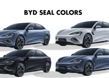 BYD Seal Colors - Photos of new BYD Seal Electric Car in different colors