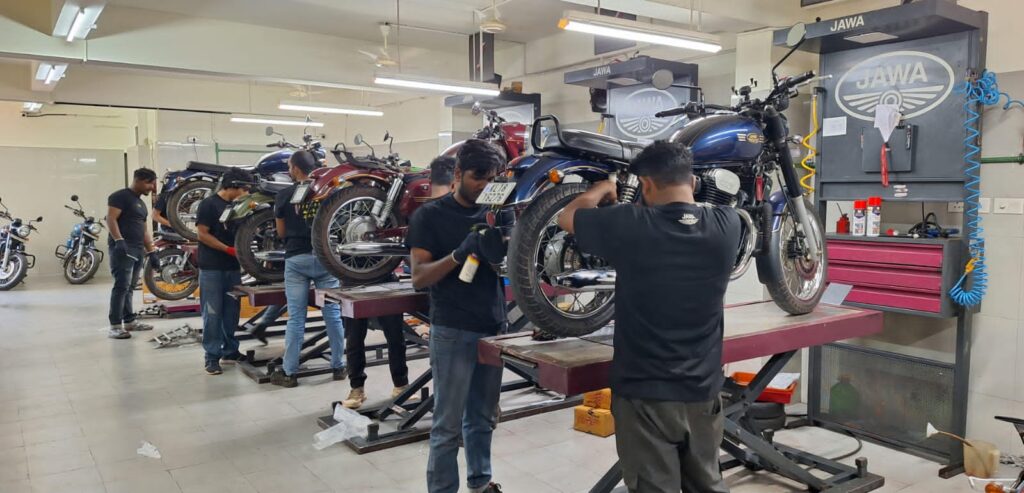 Jawa Service Camp in Bangalore