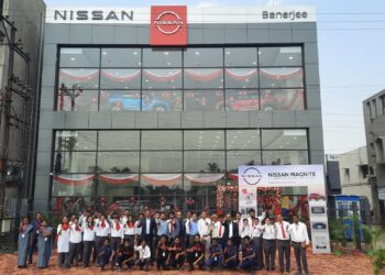 Nissan showroom in Durgapur