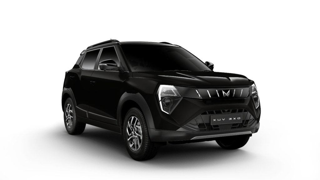 2024 Mahindra XUV 3XO Black Color ( Stealth Black)