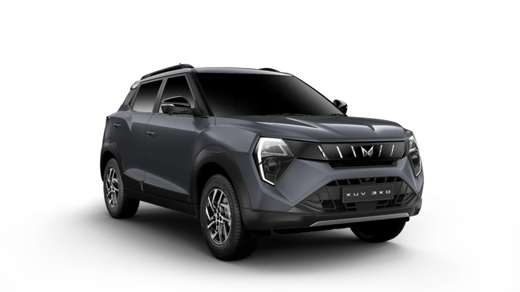 2024 Mahindra XUV 3XO Grey Color (  Galaxy Grey)