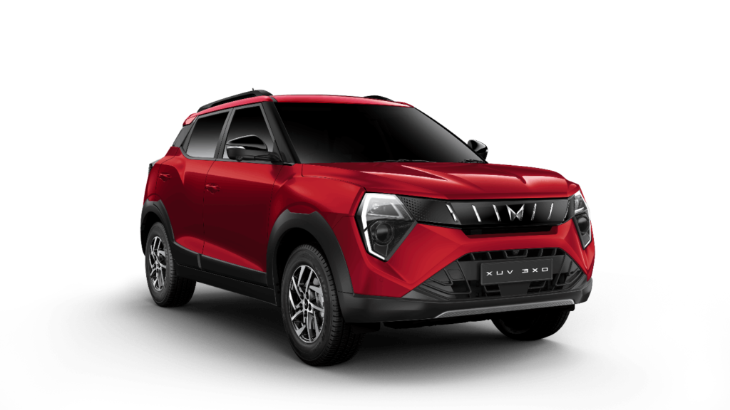 2024 Mahindra XUV 3XO Red Color ( Tango Red)