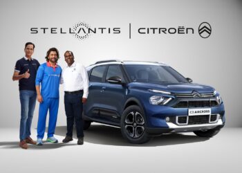 MS Dhoni Citroen India Brand Ambassador