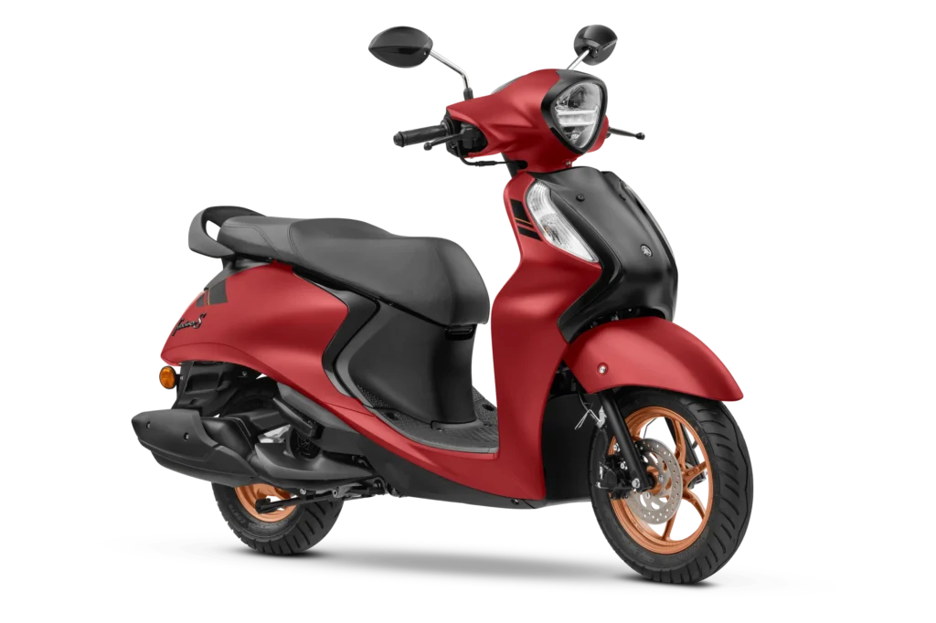 Yamaha Fascino S Red Color Option
