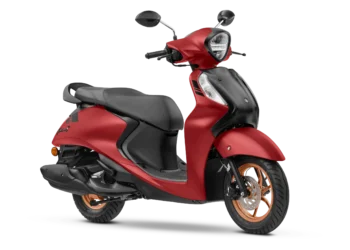 Yamaha Fascino S Red Color Option