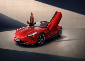 MG Cyberster Electric Scissor Doors