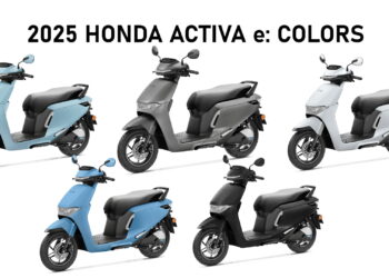 All New 2025 Honda Activa e: Colors All Color options 2025 Activa Electric